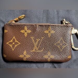 Louis Vuitton Brown and Gold Monogram Wallet